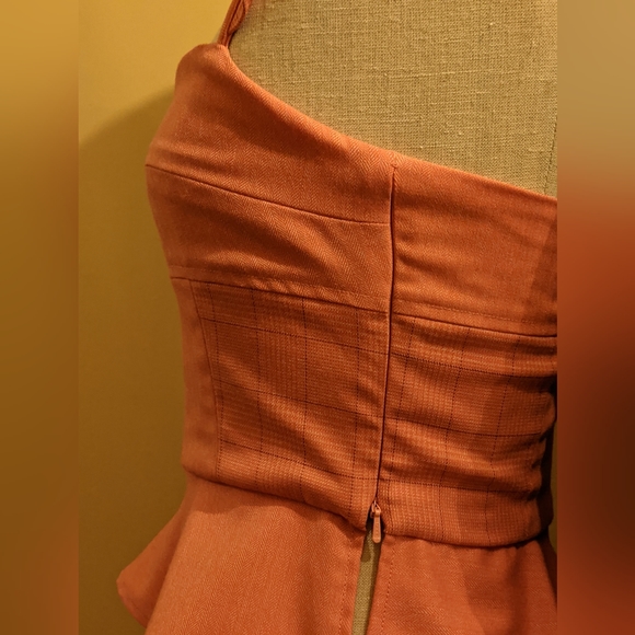 XS bcbg maxazria Salmon color corset top - Picture 7 of 10